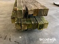 Azobe balken recycled - afbeelding 2 van  5