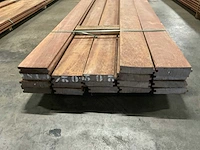 Azobé damwanddelen 50x185 mm (18x) - afbeelding 2 van  7