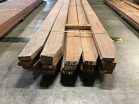 Azobé damwanddelen 50x185 mm (18x) - afbeelding 4 van  7