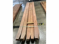 Azobé damwanddelen 50x185 mm (18x) - afbeelding 5 van  7