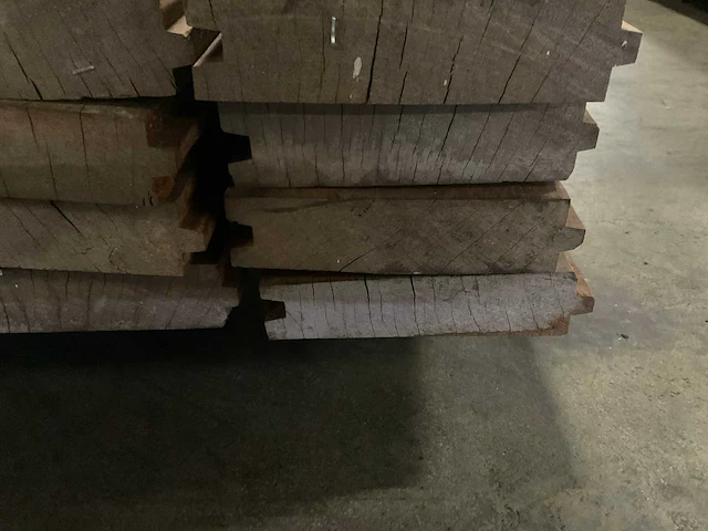 Azobé damwanddelen 50x185 mm (18x) - afbeelding 7 van  7