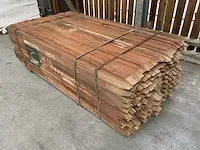Azobe gepunt tuinpaal (400x) - afbeelding 1 van  3