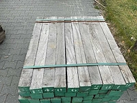 Azobe hardhout balk (1100x100x100mm) (50x) - afbeelding 3 van  3