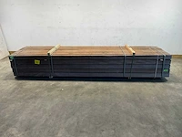 Azobé hardhouten paal fijnbezaagd 400x10x10 cm (15x) - afbeelding 2 van  6