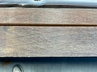 Azobé hardhouten regel geschaafd 350x9x4,5 cm (66x) - afbeelding 2 van  7
