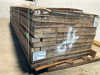 Azobé hardhouten regel geschaafd 350x9x4,5 cm (66x) - afbeelding 3 van  7