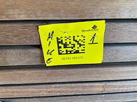 Azobé hardhouten regel geschaafd 350x9x4,5 cm (66x) - afbeelding 6 van  7