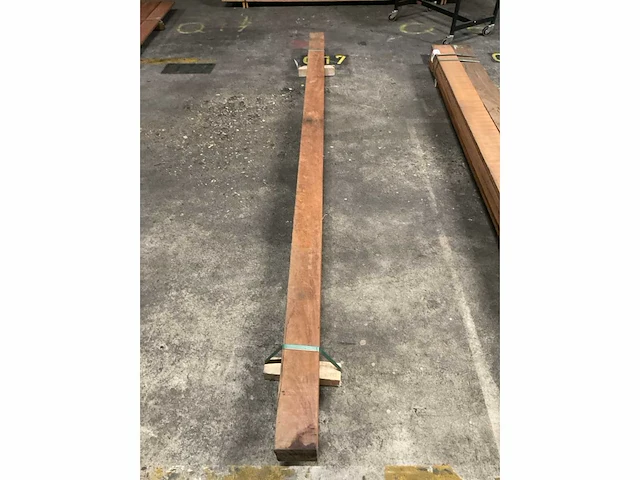 Azobé paal 120x120 mm - afbeelding 4 van  4