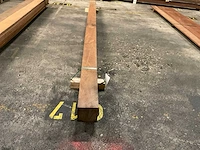 Azobé paal 120x120 mm - afbeelding 2 van  4