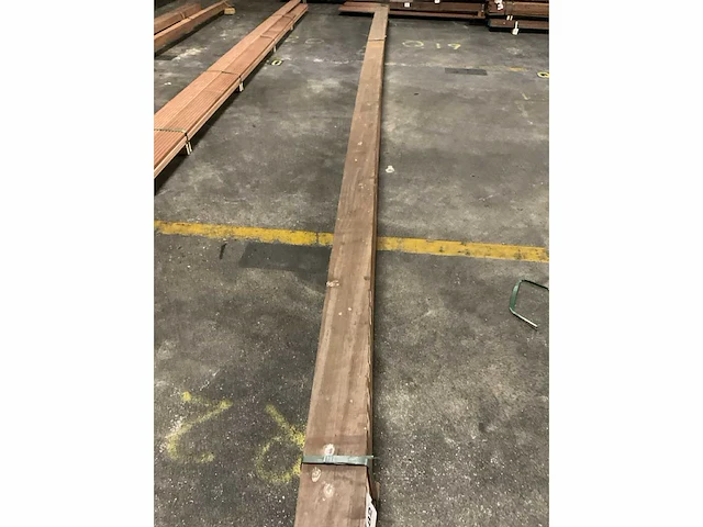 Azobé paal 150x150 mm - afbeelding 2 van  4