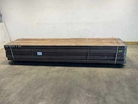 Azobé paal fijnbezaagd gepunt 400x10x10 cm (19x) - afbeelding 1 van  6