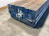 Azobé paal fijnbezaagd gepunt 400x10x10 cm (19x) - afbeelding 3 van  6
