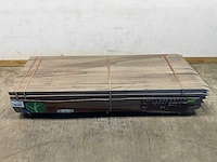 Azobé paal geschaafd met punt 250x6,5x6,5 cm (84x) - afbeelding 1 van  9
