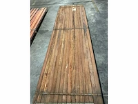 Azobé palen 60x60 mm (16x) - afbeelding 5 van  5