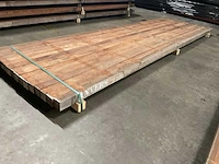 Azobé palen 60x60 mm (16x) - afbeelding 3 van  5