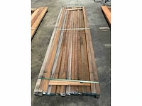 Azobé palen 60x60 mm (20x) - afbeelding 5 van  5