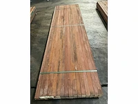 Azobé palen 60x60 mm (32x) - afbeelding 5 van  5
