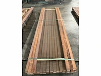 Azobé palen 60x60 mm (36x) - afbeelding 5 van  5