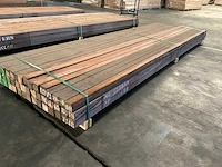 Azobé palen 60x60 mm (48x) - afbeelding 3 van  5