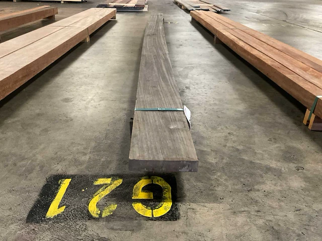 Azobé plank 40x185 mm - afbeelding 2 van  3