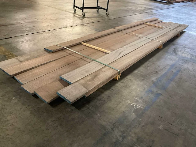 Azobé planken 20x145 mm (9x) - afbeelding 3 van  5