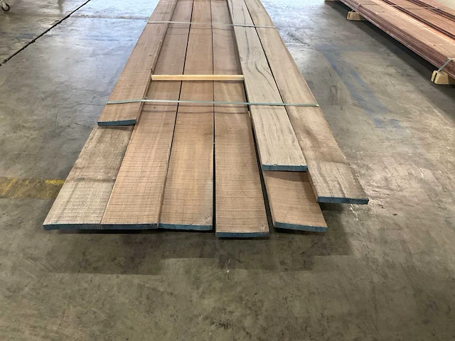 Azobé planken 20x145 mm (9x) - afbeelding 4 van  5