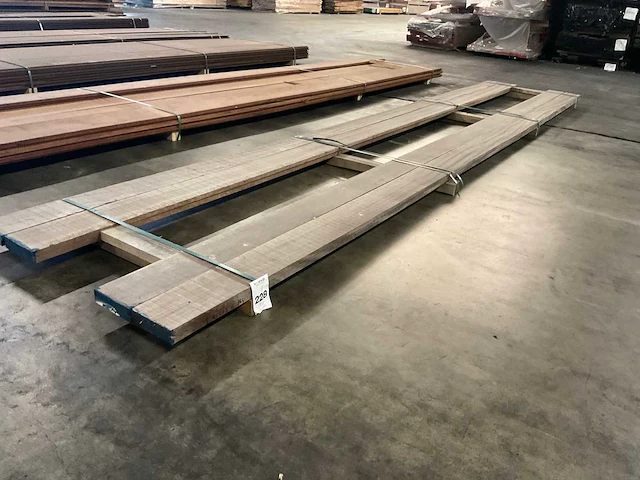 Azobé planken 20x150 mm (8x) - afbeelding 1 van  5