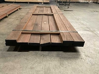 Azobé planken geschaafd 45x140 mm (10x) - afbeelding 4 van  6
