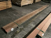 Azobé regel 50x100 mm (3x) - afbeelding 1 van  3