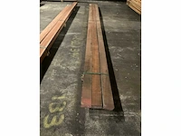 Azobé regel 50x100 mm (3x) - afbeelding 3 van  3