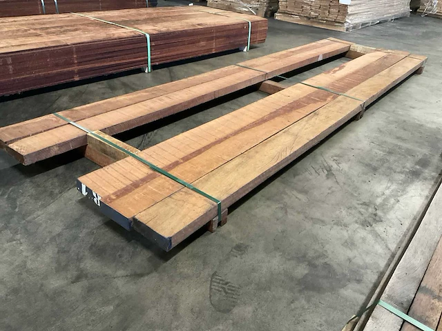 Azobé regel 50x150 mm (5x) - afbeelding 3 van  5