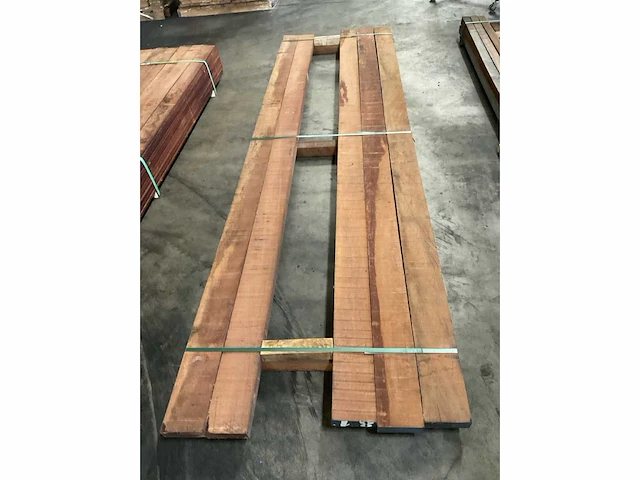 Azobé regel 50x150 mm (5x) - afbeelding 5 van  5