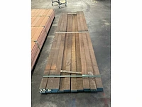 Azobé regels 50x100 mm (16x) - afbeelding 5 van  5