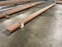 Azobé regels geschaafd 45x180 mm - afbeelding 1 van  5