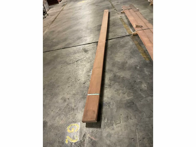 Azobé regels geschaafd 45x180 mm - afbeelding 5 van  5