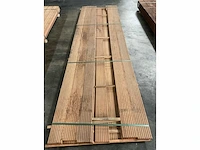 Azobé vlonderdelen antislip 21x145 mm (18x) - afbeelding 5 van  6