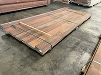 Azobé vlonderdelen antislip 35x140 mm (9x) - afbeelding 3 van  6