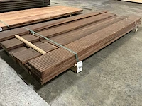 Azobé vlonderdelen antislip 35x190 mm (16x) - afbeelding 1 van  6