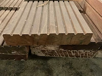 Azobé vlonderdelen antislip 35x190 mm (16x) - afbeelding 6 van  6
