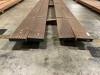 Azobé vlonderdelen antislip 45x190 mm (4x) - afbeelding 2 van  6