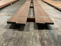 Azobé vlonderdelen antislip 45x190 mm (4x) - afbeelding 4 van  6