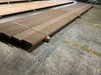 Azobé vlonderdelen antislip 45x190 mm (5x) - afbeelding 3 van  6