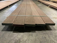 Azobé vlonderdelen antislip 45x190 mm (5x) - afbeelding 4 van  6