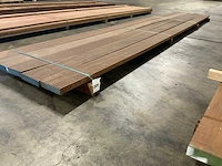 Azobé vlonderdelen antislip 45x190mm (5x) - afbeelding 1 van  6