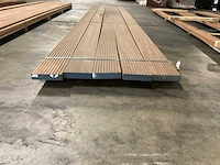 Azobé vlonderdelen antislip 45x190mm (5x) - afbeelding 2 van  6
