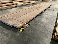 Azobé vlonderdelen antislip 45x190mm (5x) - afbeelding 3 van  6