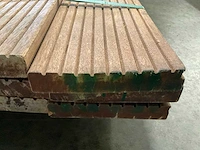 Azobé vlonderplanken met antislip 35x190 mm (15x) - afbeelding 6 van  6