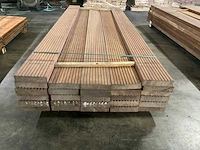 Azobé vlonderplanken met antislip 45x190 mm (27x) - afbeelding 3 van  5