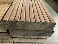Azobé vlonderplanken met antislip 45x190 mm (27x) - afbeelding 5 van  5