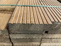 Azobé vlonderplanken met antislip 45x190 mm (33x) - afbeelding 6 van  6